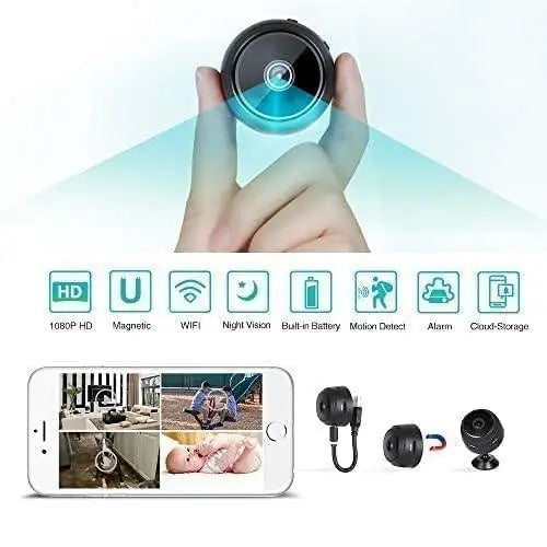 Mini Wireless Wifi ,Cameras With Indoor Video Recorder