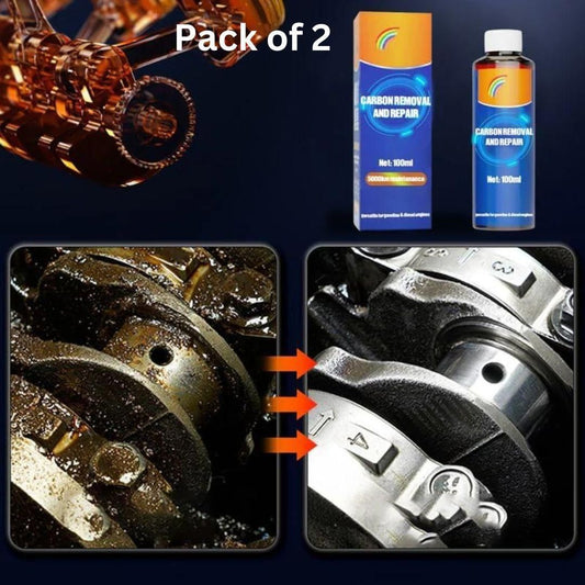 Carbon Removal And Repair Agent 100Ml (Pack Of 2)
